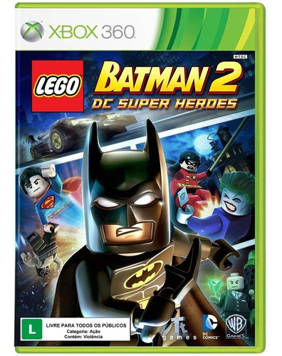 Lego Batman 2 Xbox 360 Original Mídia Física Seminovo