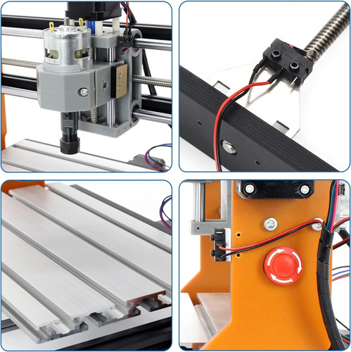 Kit De Máquina De Enrutador Cnc 3018 Pro, Interruptore...