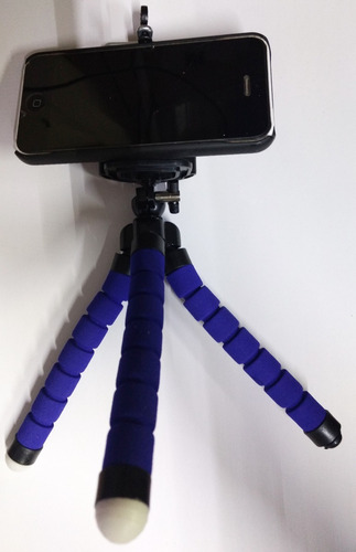 Mini Tripié Ajustable Soporte Para Celular Flexible