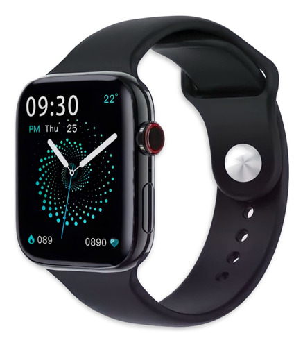 Reloj Inteligente Metálico Negro Compatible iPhone/android