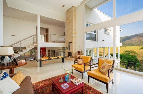 Imagem 4 de 28 de Sobrado Com 4 Dormitórios À Venda, 748 M² Por R$ 3.300.000,00 - Condomínio Osato - Atibaia/sp - So0935