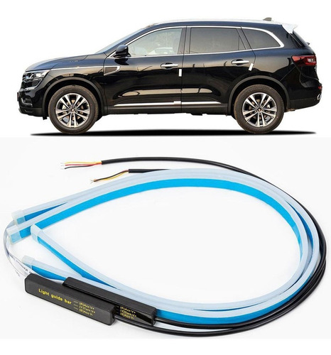 Tira Led 60cm Drl Pestañana Ojo De Angel Para Faro Tuning