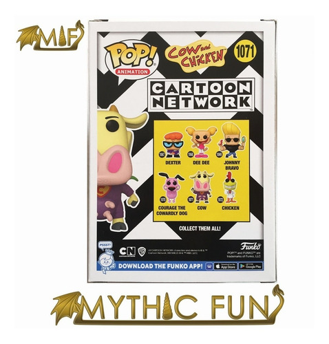 Funko Pop Cartoon Network - Cow 1071 (Usado)