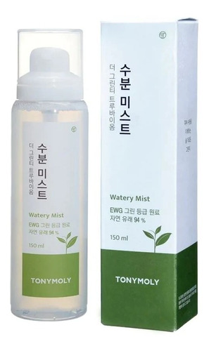 Tonymoly The Green Tea Truebiome Watery Mist 150ml. Tipo de piel Todo tipo de piel