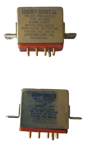 Relé Electromecánico Leach Internacional, , M83536/2-024m (Usado)