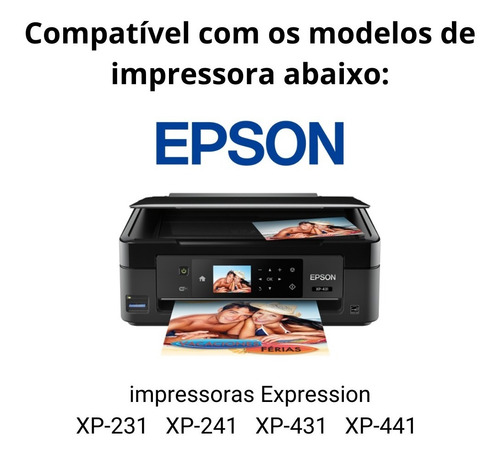 Imagem 3 de 3 de Cartucho De Tinta Epson 296 Preto Original