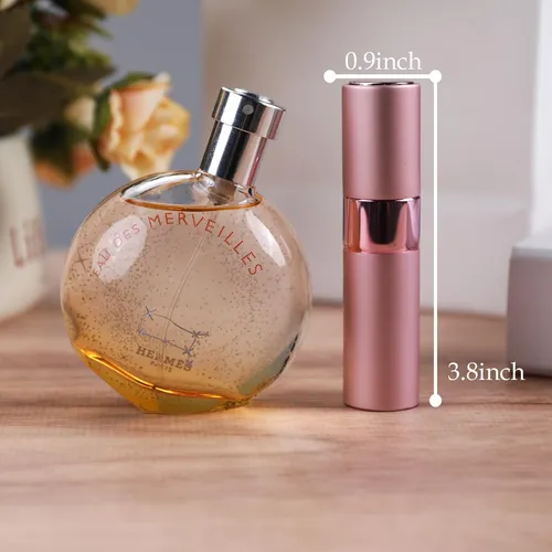 Ikskey Botella Atomizadora De Perfume Recargable De Viaje Pa