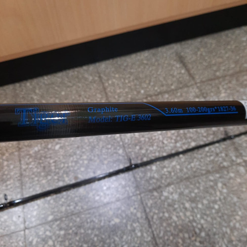 Caña Surfcasting Rotativo Cougar Tiger 360 2tr 200g Grafito