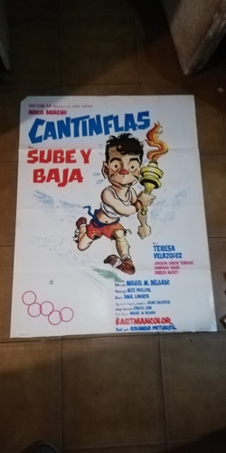 Afiche Original De  Cine Cantinflas 