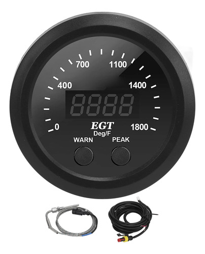 Pyrometer Kit Medidor Egt Temperatura Ga Escape Coche 2 1 In