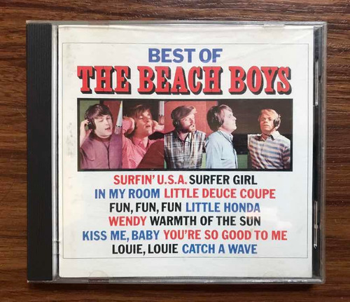 The Beach Boys The Best 1ra Ed Cd U.s.a. 1988 Beatles Stones