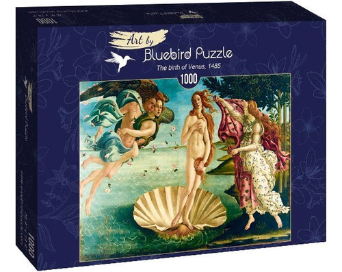 Bluebird Puzzle 1000 Pzs - Botticelli - The Birth Of Venus