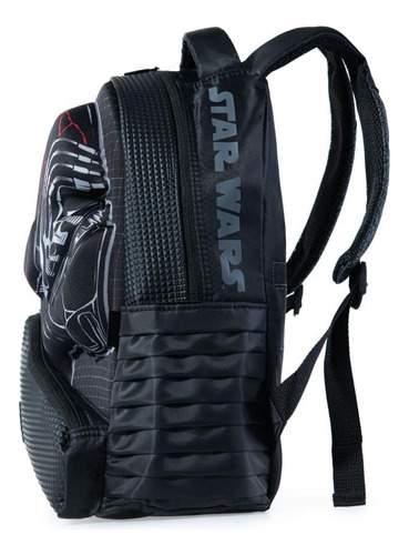 Mochila Escolar Star Wars Kylo Ren Cor Preto