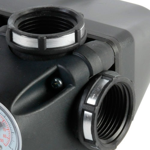 Tee Con Manómetro Y Switch De Presión Para Bombas 110/220v