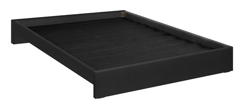 Box Pullman Tapizada Negro 100 X 190 Sencillo