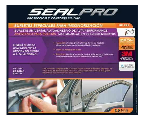 Doble Burlete Ford Orion, Sealpro