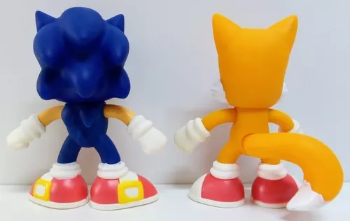 Boneco Sonic The Hedgehog 10cm Coleção Habibs