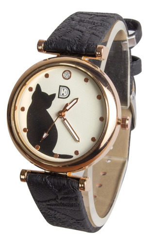 Relojes Por Mayor Pulseras Cuerina Gato - Gatito, Oferta X5