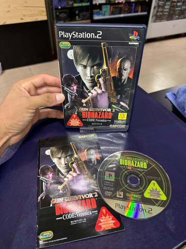 Gun Survivor 2 Biohazard Code Veronica Ps2 Original Japonês (Usado)