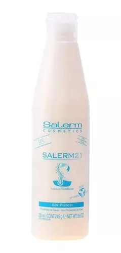 Salerm 21 Crema intensiva de proteina de seda - Extensiones de pelo shiny