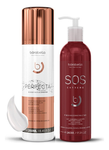 Perfecta Selagem Progressiva 250ml + Reconstrutor Dosador