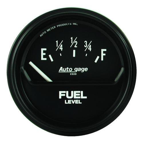 Auto Meter 2316 Indicador De Nivel De Combustible Autogage