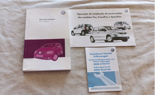 Manual Do Proprietário Volkswagen Fox, Crossfox 
