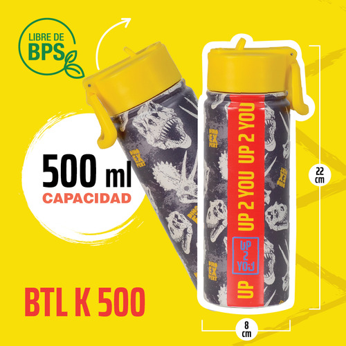 Te Vas A Enamorar De Esta Botella Térmica De 500 Ml Dino
