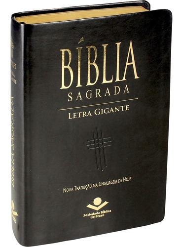 Bíblia Sagrada Letra Gigante Luxo Ntlh - Frete Grátis 