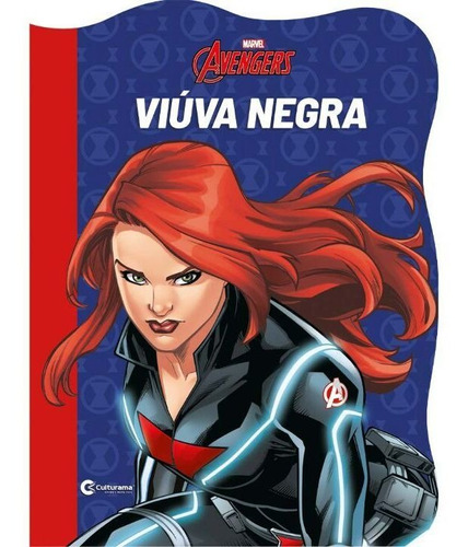 Livro Recortado Marvel - Viúva Negra