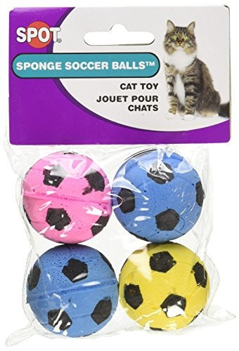 Productos Eticos Mancha De Esponja Pelotas De Futbol Gato Ju