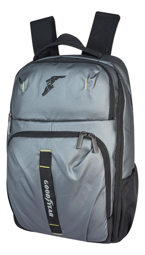 Mochila Casual Goodyear Gris 4bp2