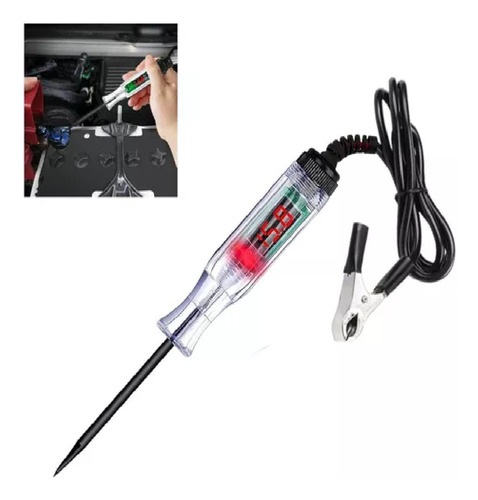 Punta Logica Prueba Voltímetro Automotriz Con Lcd 3v A 48v