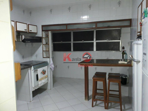 Imagem 10 de 30 de Apartamento Com 3 Dormitórios À Venda, 200 M² Por R$ 950.000,00 - Boqueirão - Santos/sp - Ap10442