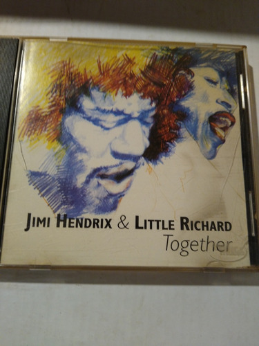 Jimi Hendrix & Little Richard Together Music Brokers, 1998
