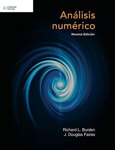 Libro Análisis Numérico De Richard L. Burden, Douglas J Fair