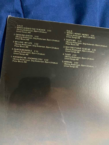 Abba Arrival Vinyl Lp Back To Black 180gr Remasterizado