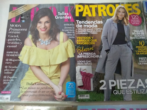 Lote X 6 Revistas Patrones Y Look Con Moldes Palermo Envios | MercadoLibre
