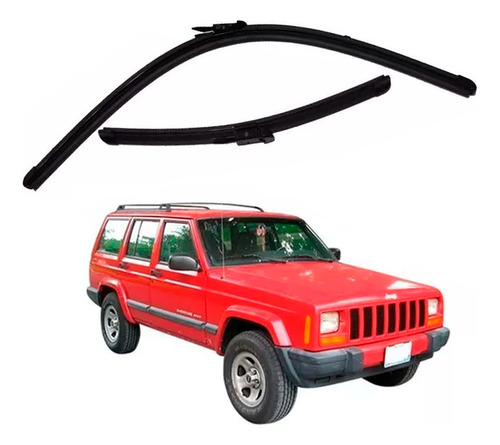 Kit Palhetas Limpador Parabrisa Jeep Cherokee 1993 A 1998