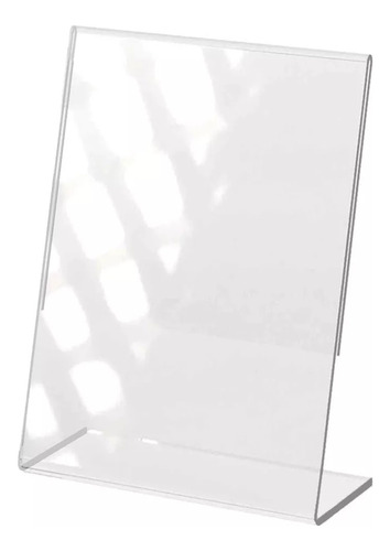 80 Displays Expositor L A5 Porta Folha Acr Vert 21x15cm