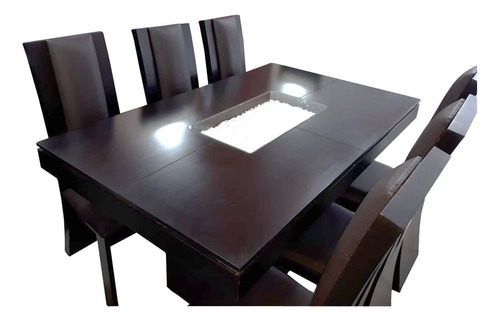 Ante Comedor 6 Personas (mesa Y 6 Sillas) Moderno