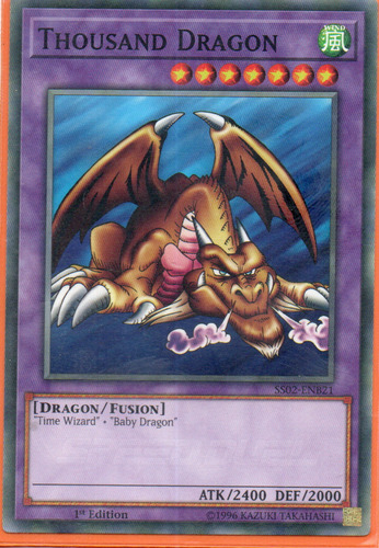 Thousand Dragon Carta Yugi Ss02-enb21 Common