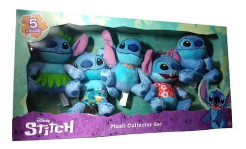 Peluches Stitch Collector Pack De 5 Disney Fotos Reales