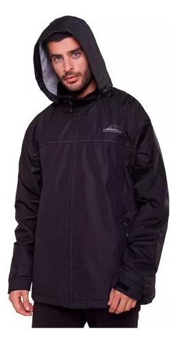 Campera De Abrigo Hombre Impermeable Nix Con Polar Montagne