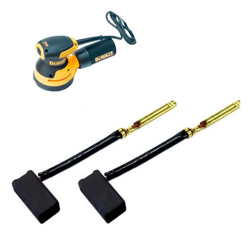 Escova Carvão Lixadeira Orbital Dewalt 412 / 421 Tc19 2pcs