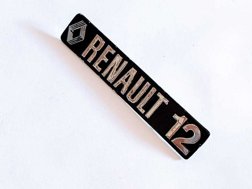 Emblema Letrero Renault 12 Clásico