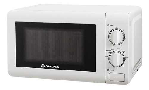 Microondas Daewoo D120M - Blanco 20lts - 220V