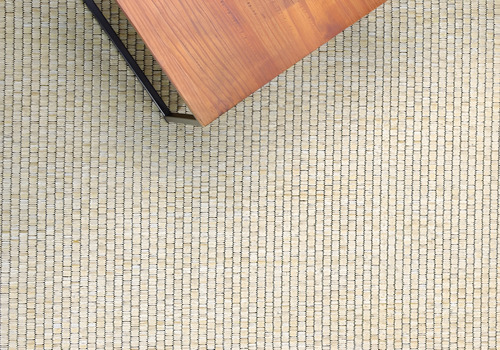 Tapete Sisal Sintético Viivatex Carpete Forração Cor Palha Liso S480 - De 1.5m X 2m