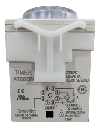 Timer Analogico At8sdn Autonics