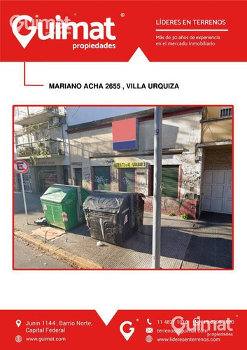 Imagen 4 de 13 de Mariano Acha Y Rivera - Lideres En Terrenos - Guimat Propiedades